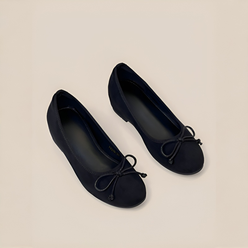 リボンモチーフ 5cm美脚バレエシューズ