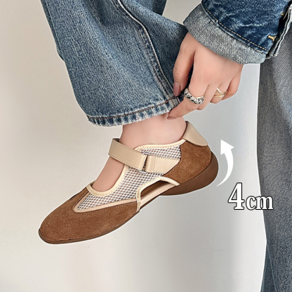 エアリーメッシュ 4cm美脚アクティブスニーカー