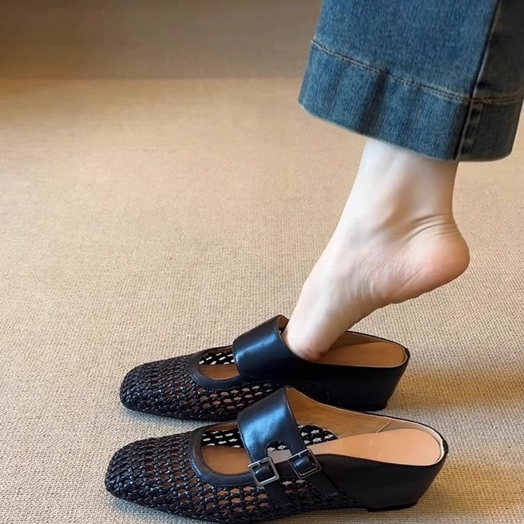 SIZE 22.5cm→26.5cm 5cmアップ 美脚インヒール　ブラック