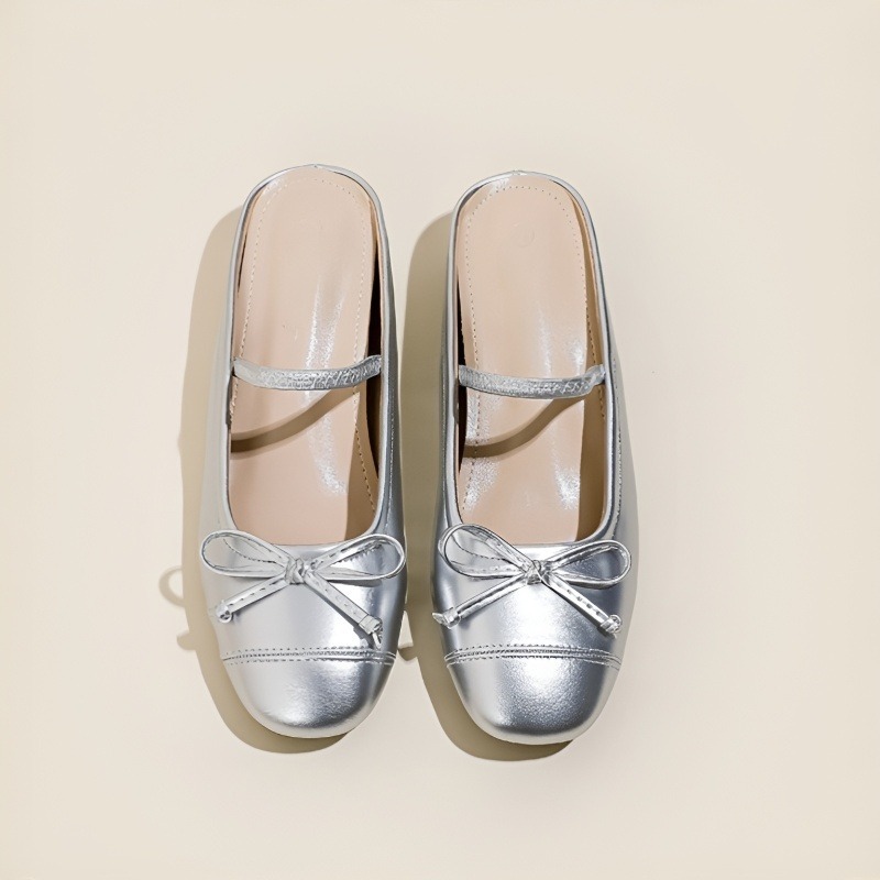 美脚リボンミュール