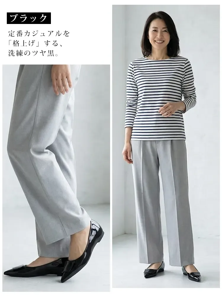 【上品な艶めき】KENPOGEN エナメルパンプス ポインテッドトゥ インヒール 4cmUP 痛くない 走れる 晴雨兼用 通勤 オフィス