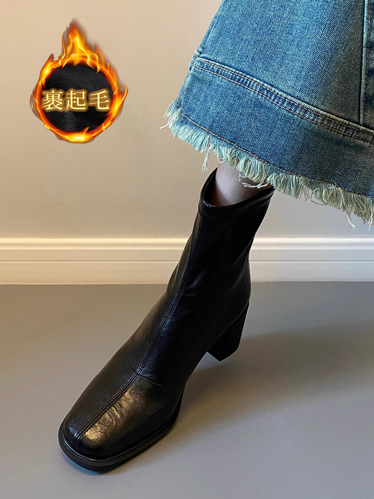 静音ヒール ストレッチブーツ