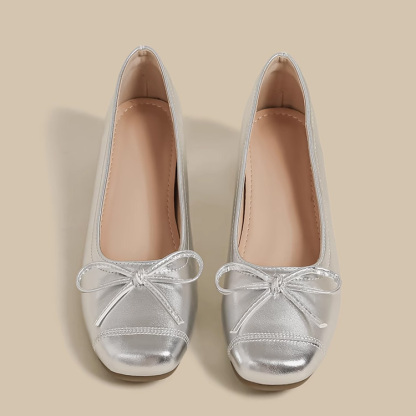 脱げない】KENPOGEN 【最新版】バレエシューズ スクウェアトゥパンプス