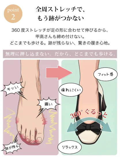 リボンモチーフ ハイヒールパンプス