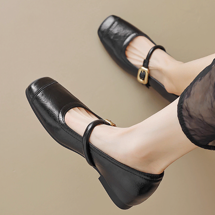 小さいサイズ インヒールパンプス 本革 5cmスタイルUP 通勤オフィス　ブラウン　ブラック