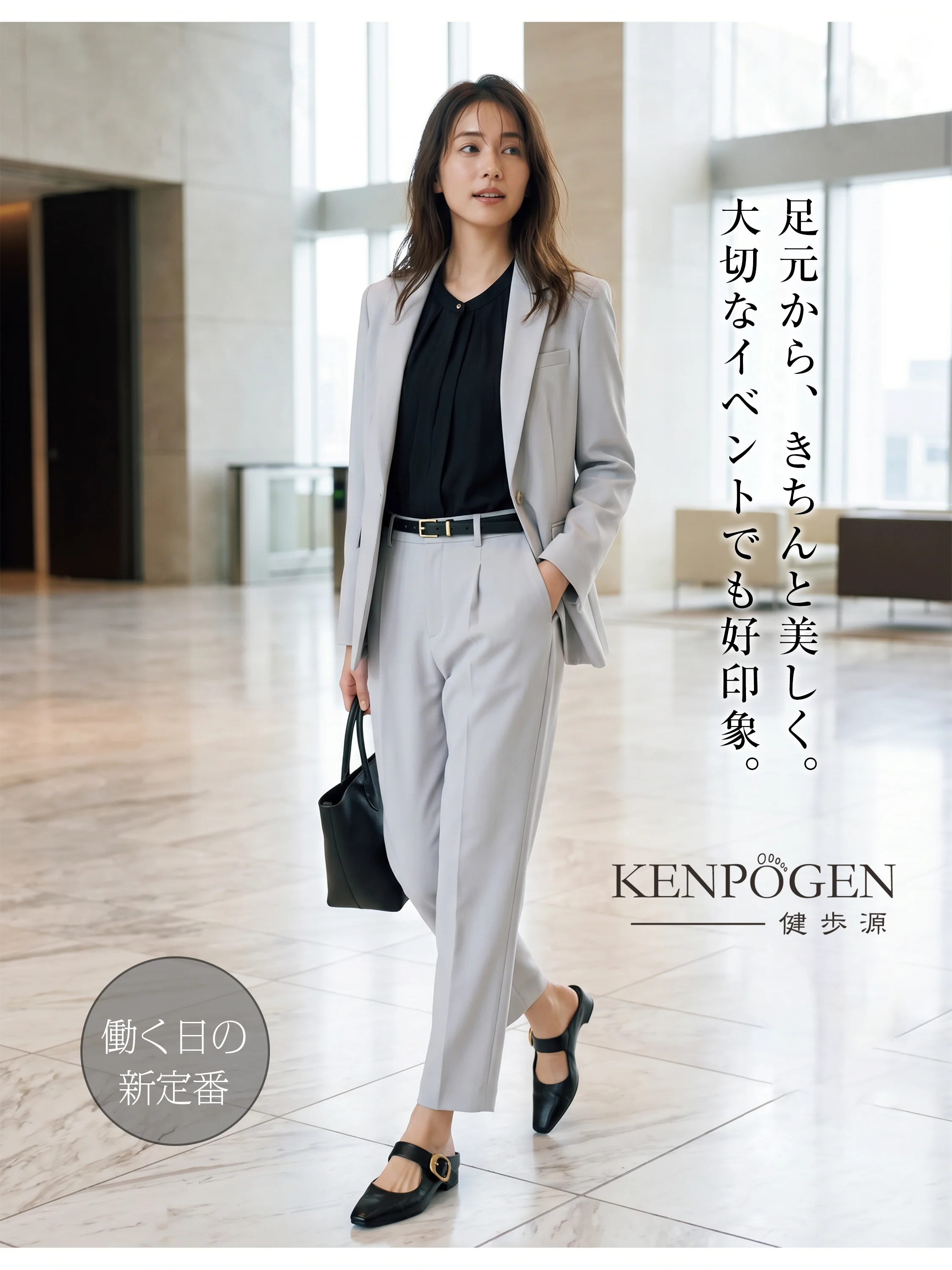 5cm美脚バックルミュール