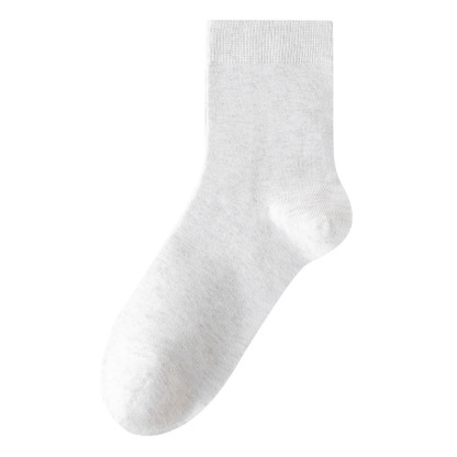 コットン100%無地ソックス
