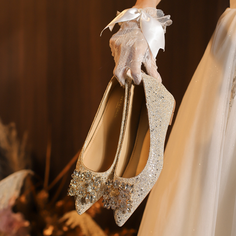 スクエアバックル3cm美脚パンプス