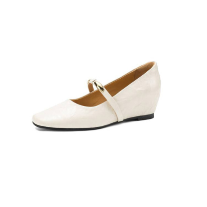 ウェッジソール 美脚メリージェーン