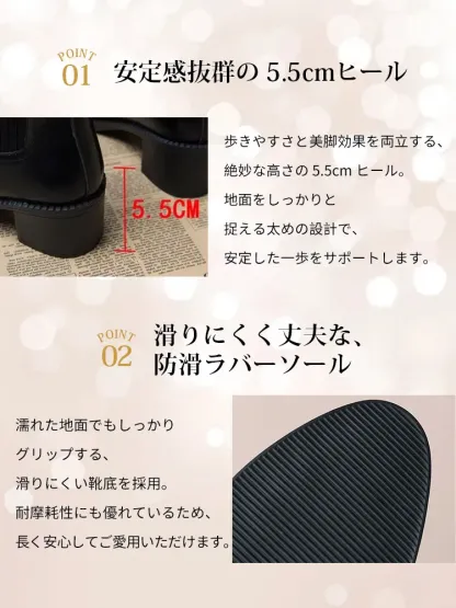 【今季の人気作】KENPOGEN ショートブーツ 本革 ニット 5.5cmヒール 履きやすい 疲れにくい 通勤 カジュアル