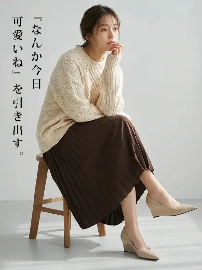 【通勤・立ち仕事に】 KENPOGEN 疲れない ウェッジソール パンプス 黒 エナメル 5.5cm 痛くない ポインテッドトゥ 仕事 オフィス ビジネス 事務