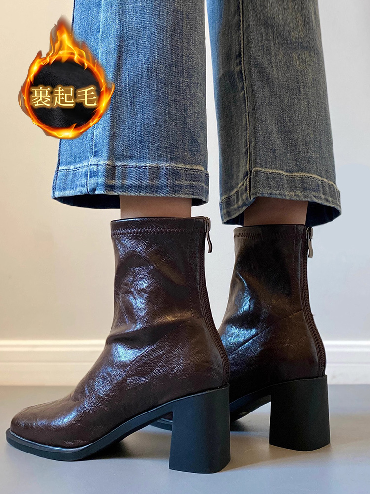 静音ヒール ストレッチブーツ