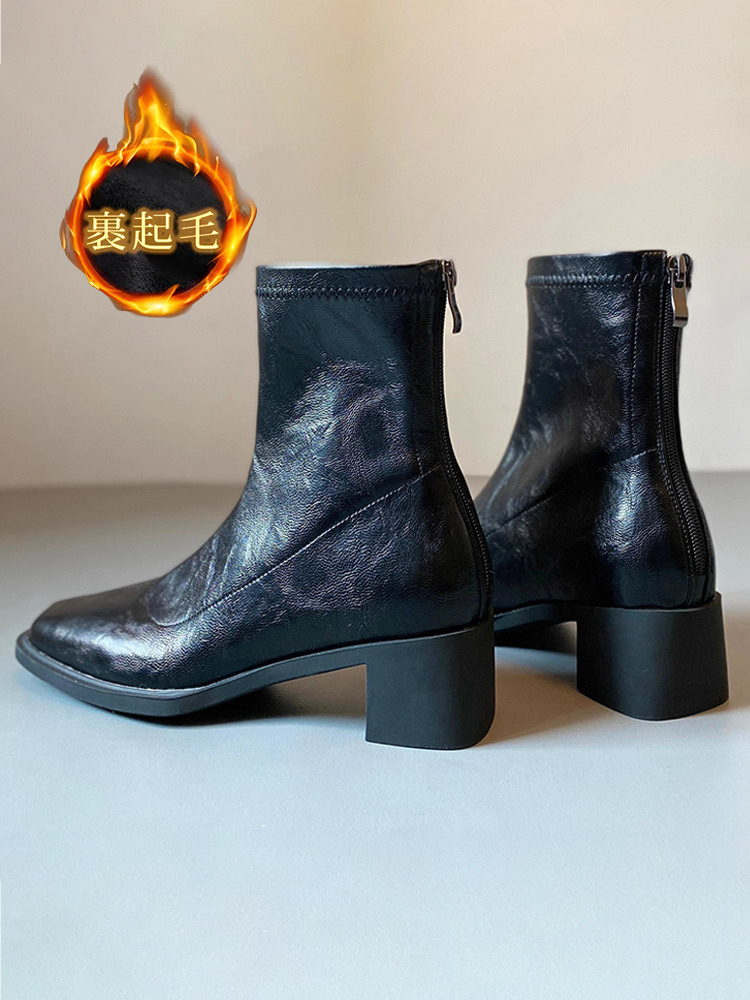 静音ヒール ストレッチブーツ