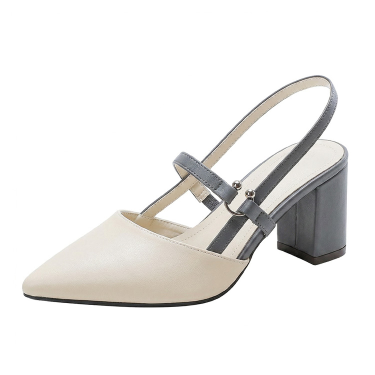 6.5cm美脚 スリングバックパンプス