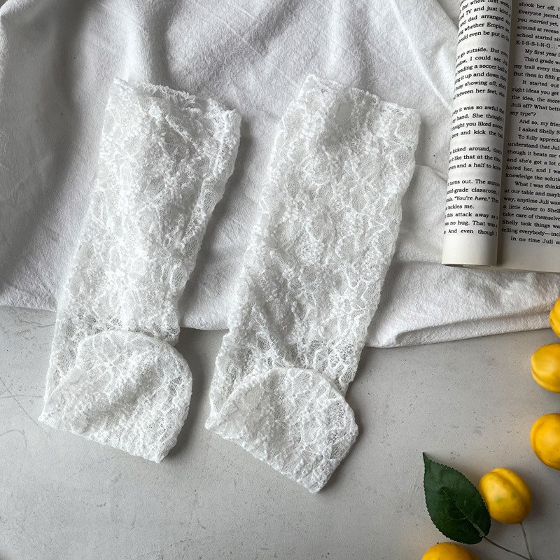 くしゅくしゅレースソックス