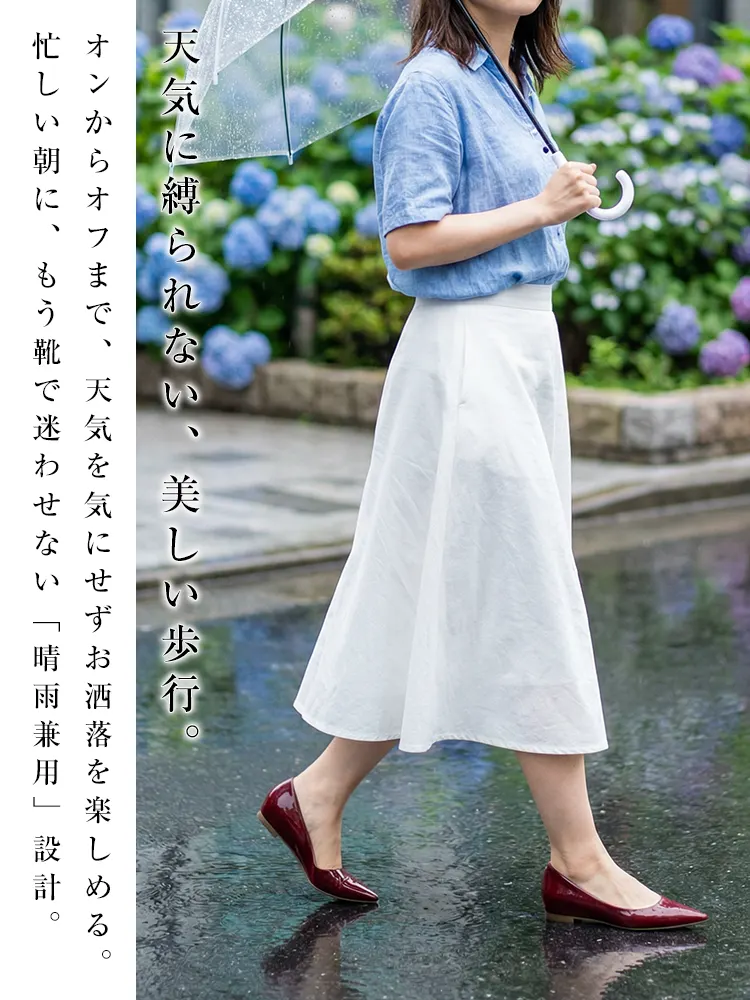 【当店No.1・5cmアップ】KENPOGEN ポインテッドトゥパンプス インヒール エナメル 痛くない 幅広 選べるワイズ 入学式 卒業式 フォーマル