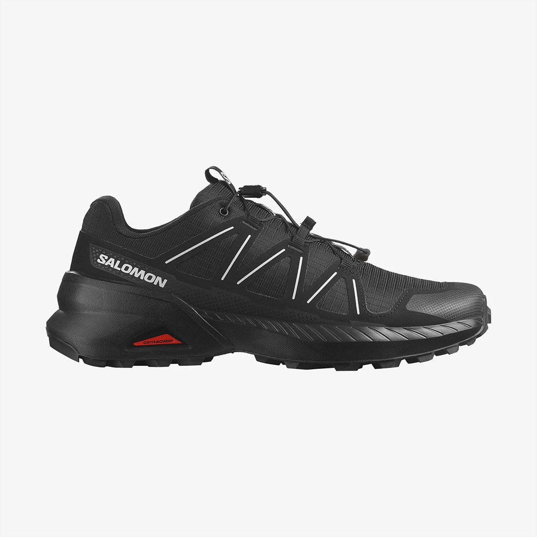 SPEEDCROSS PEAK Men's Trail Running Shoes in Black/Black/White