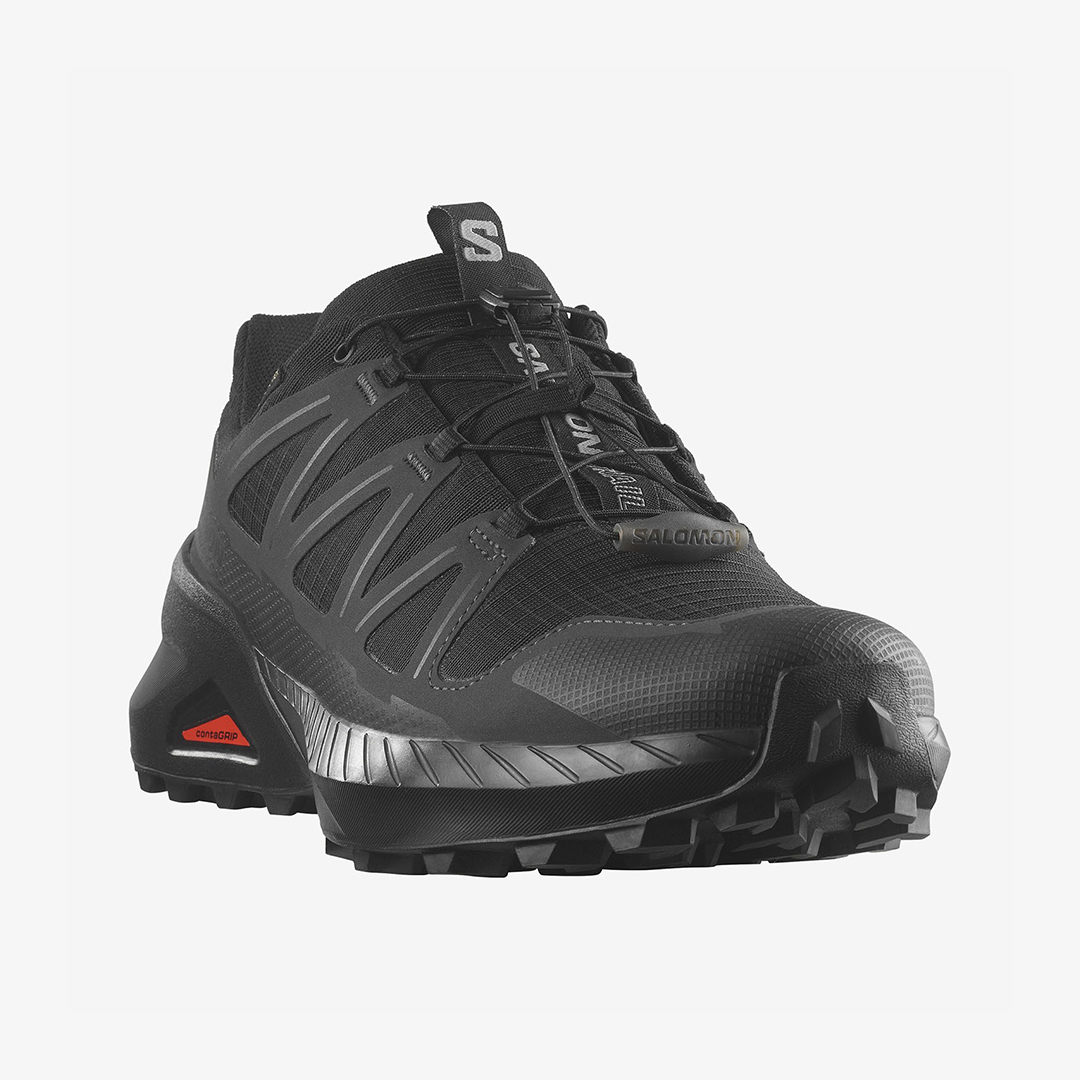 SPEEDCROSS Peak Gore-Tex Men's Trail Running Shoes in Black / Black / Phantom