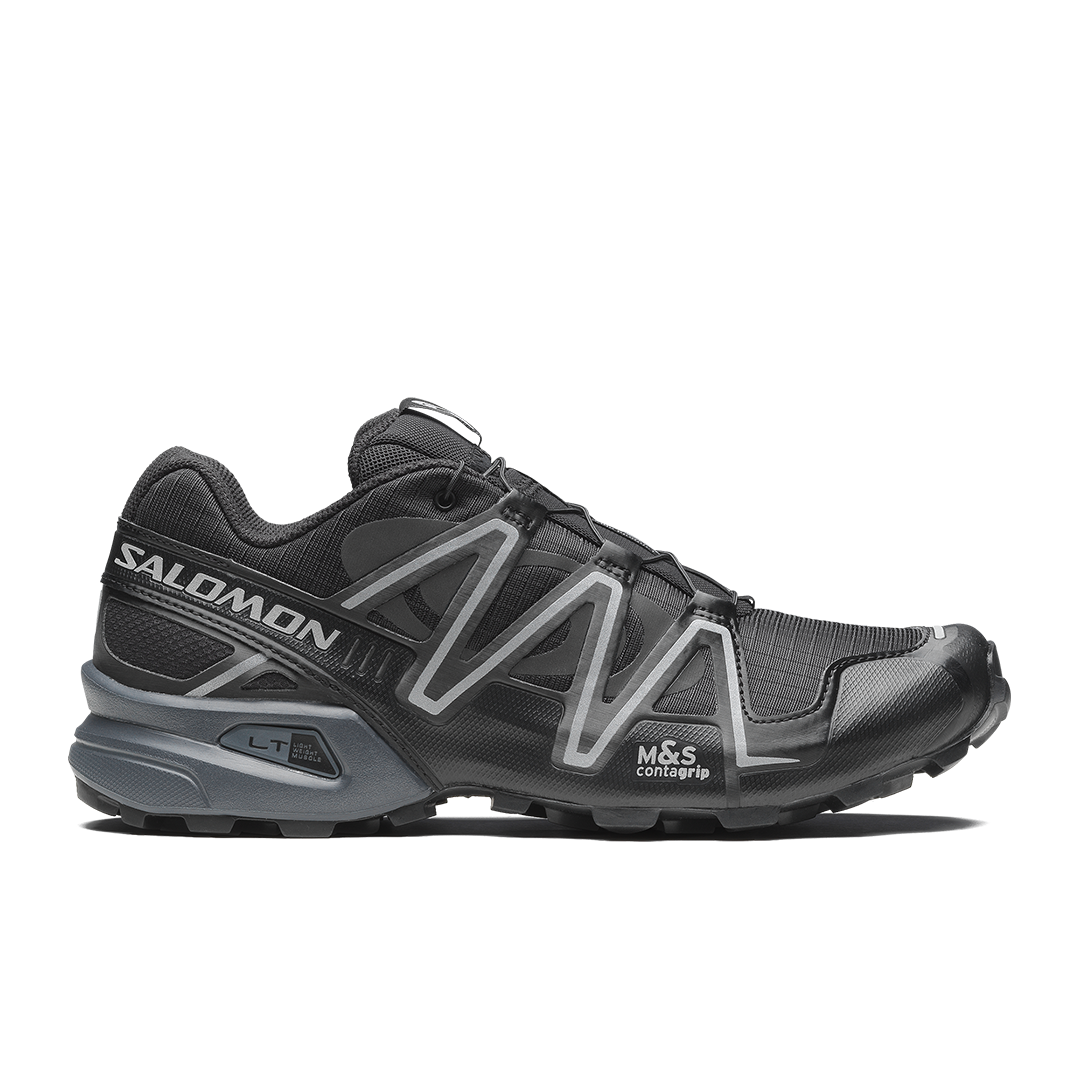 SPEEDCROSS NIGHT Unisex Sportstyle Shoes in Black/Turbulence/Ftw Silver