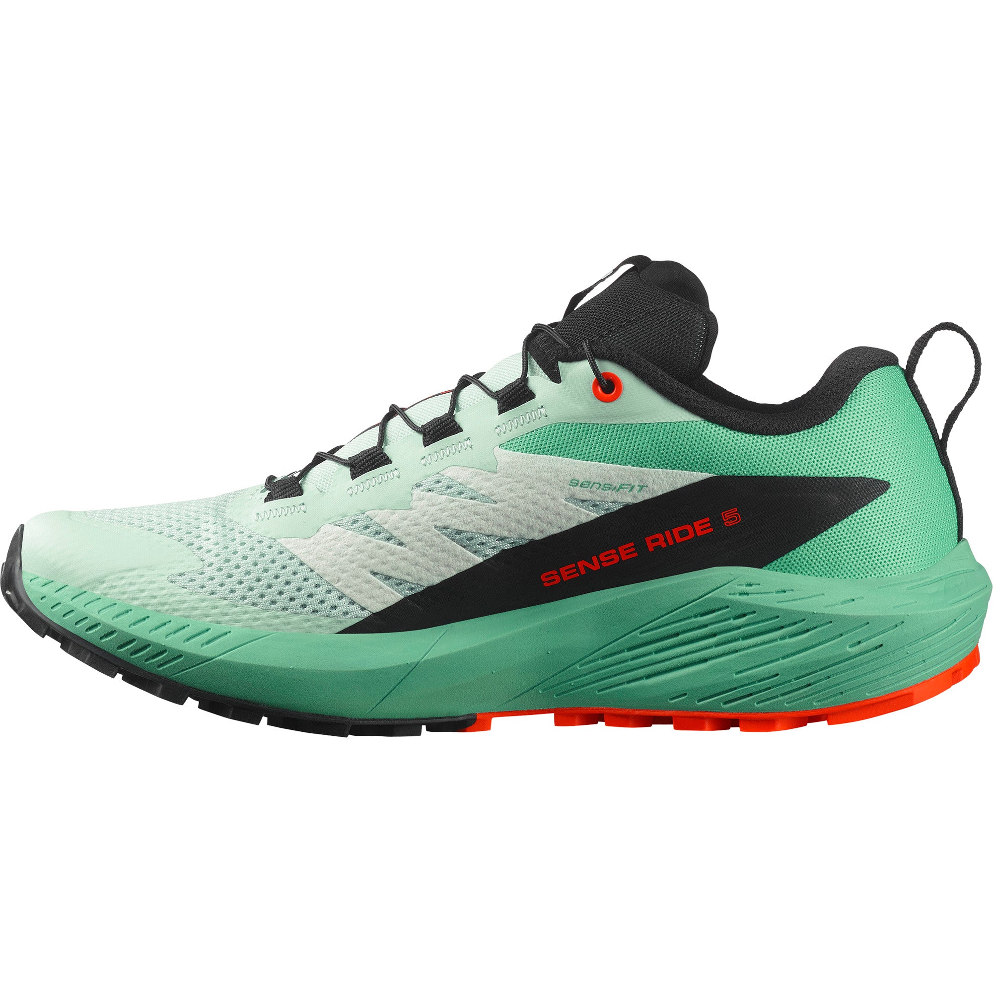 SENSE RIDE Men Trail Running Shoes in Deep Lichen Green Black