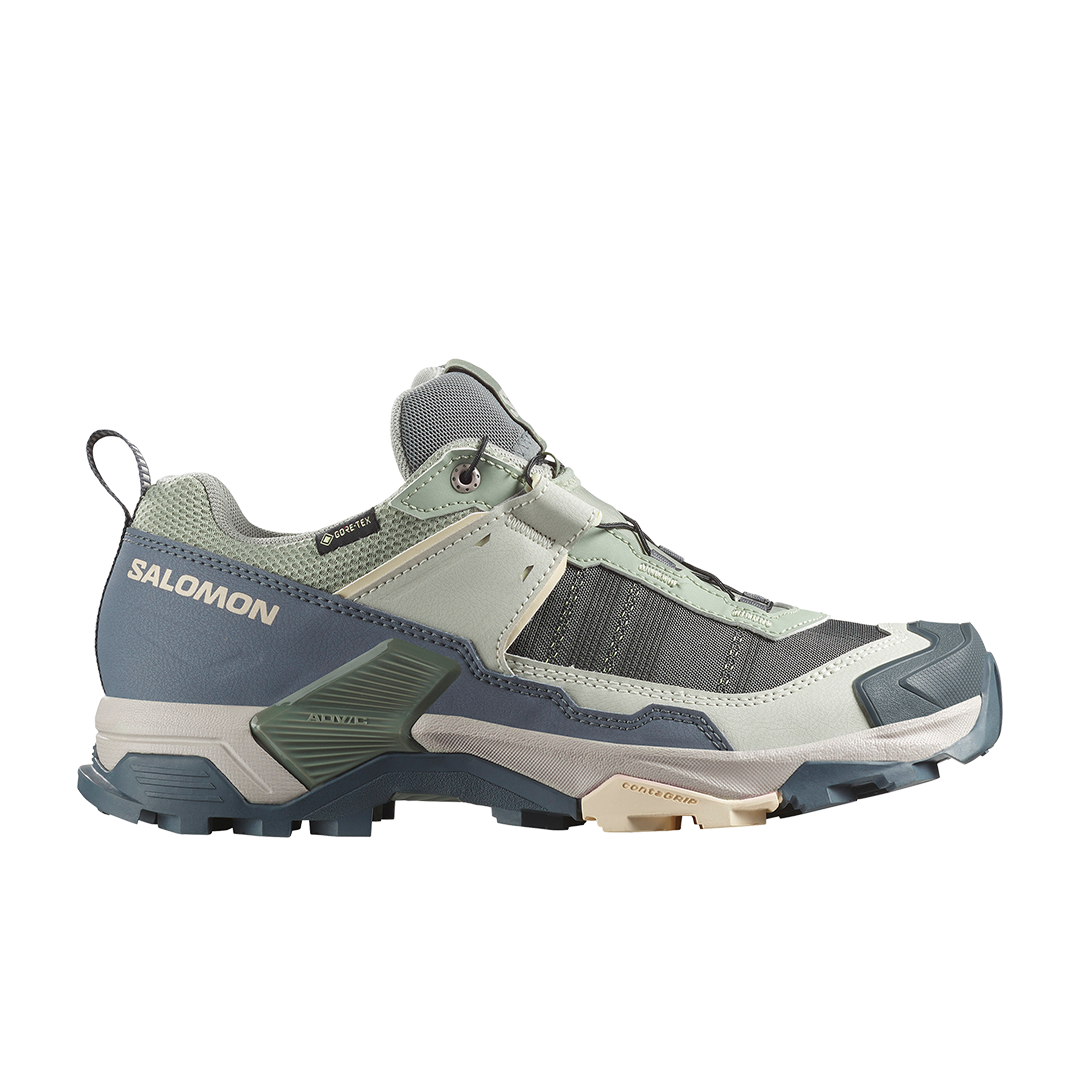 X ULTRA GTX Women's Hiking Shoes in Seagrass Turbulence Tender