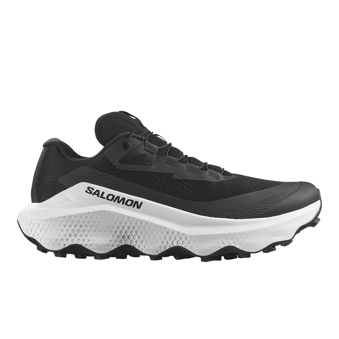 Ultra Glide Men's Trail Running Shoes in Black/White/Black