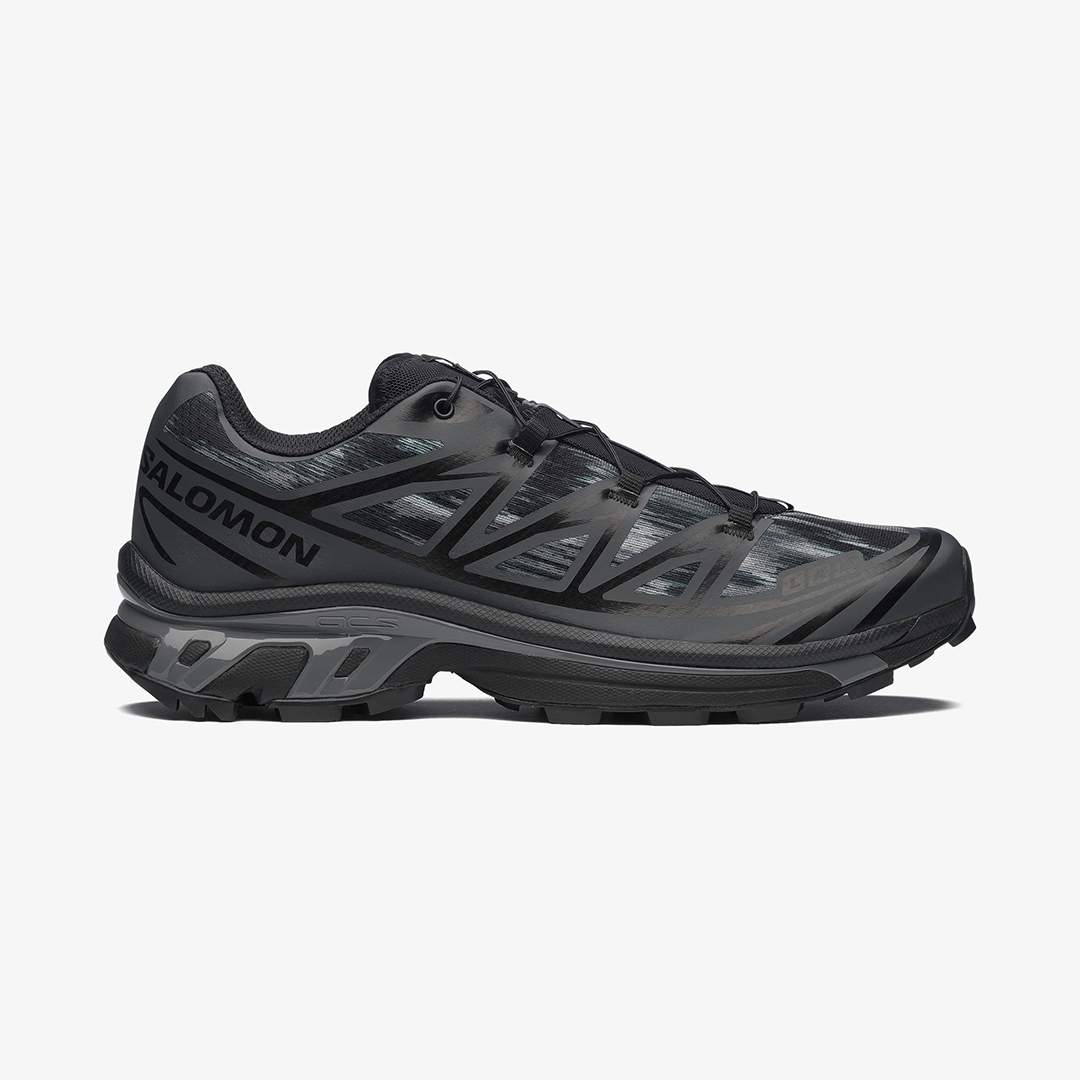 XT-6 CAMO Unisex Sportstyle Shoes in Black Asphalt Castlerock