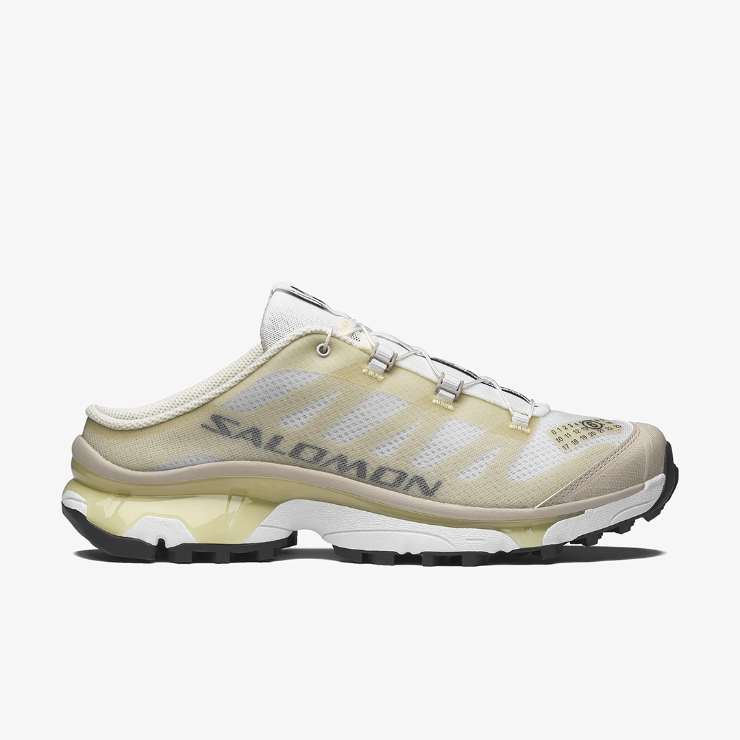 XT4 MULE 2 MM6 MAISON MARGIELA in White / Green Haze / Silver Cloud