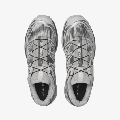 XT-6 CAMO Unisex Sportstyle Shoes in Gray Violet / Castlerock / Ftw Silver