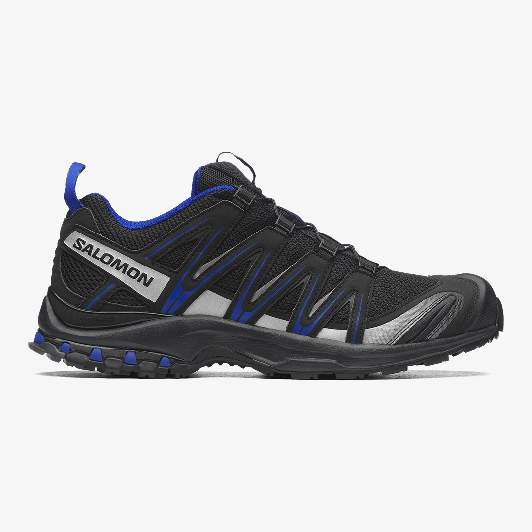 XA PRO 3D Unisex Sportstyle Sneakers in Black / Nautical Blue / Silver