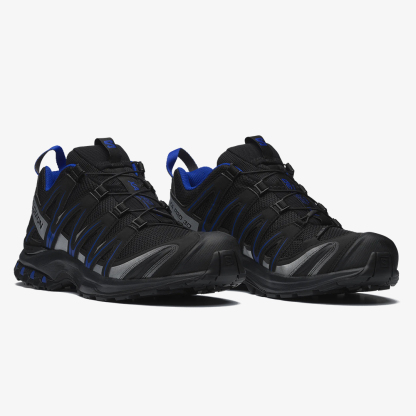 XA PRO 3D Unisex Sportstyle Sneakers in Black / Nautical Blue / Silver