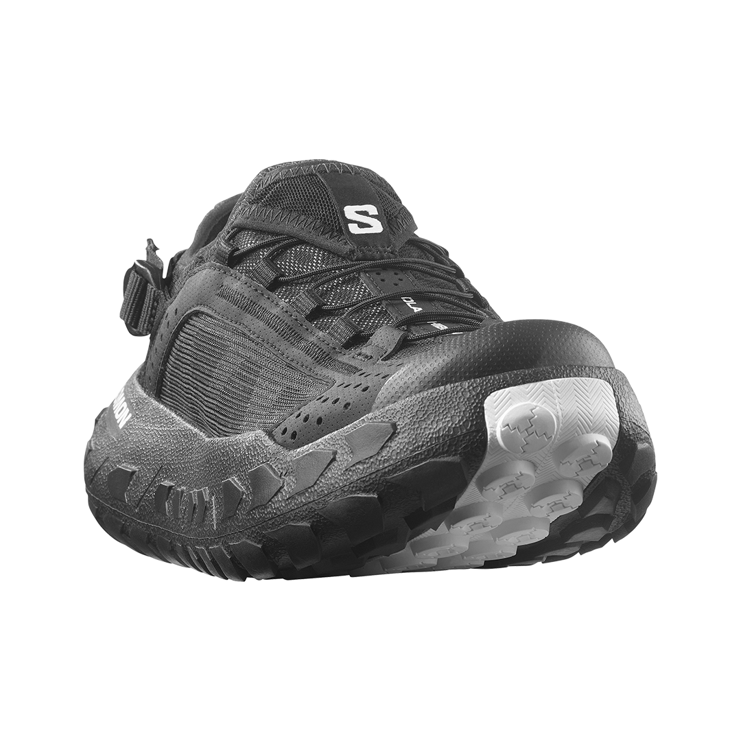 SOLAMPHIBIAN Women's Water Shoes in Black/Black/Alloy