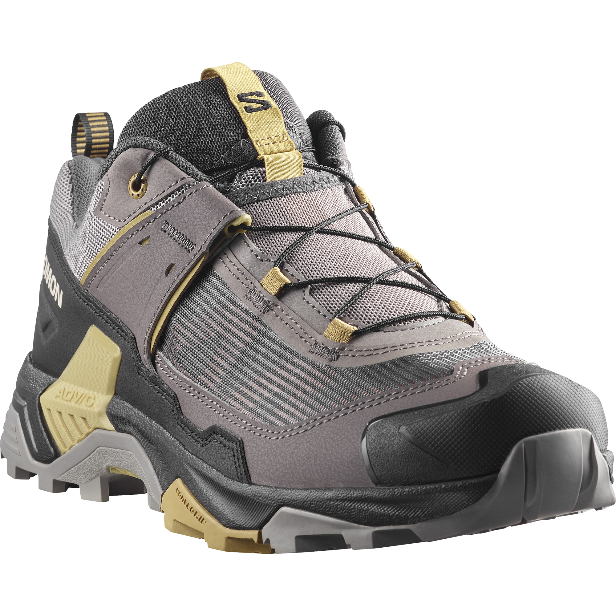 Cloudburst, Black and Willow Salomon X Ultra 5 shoe