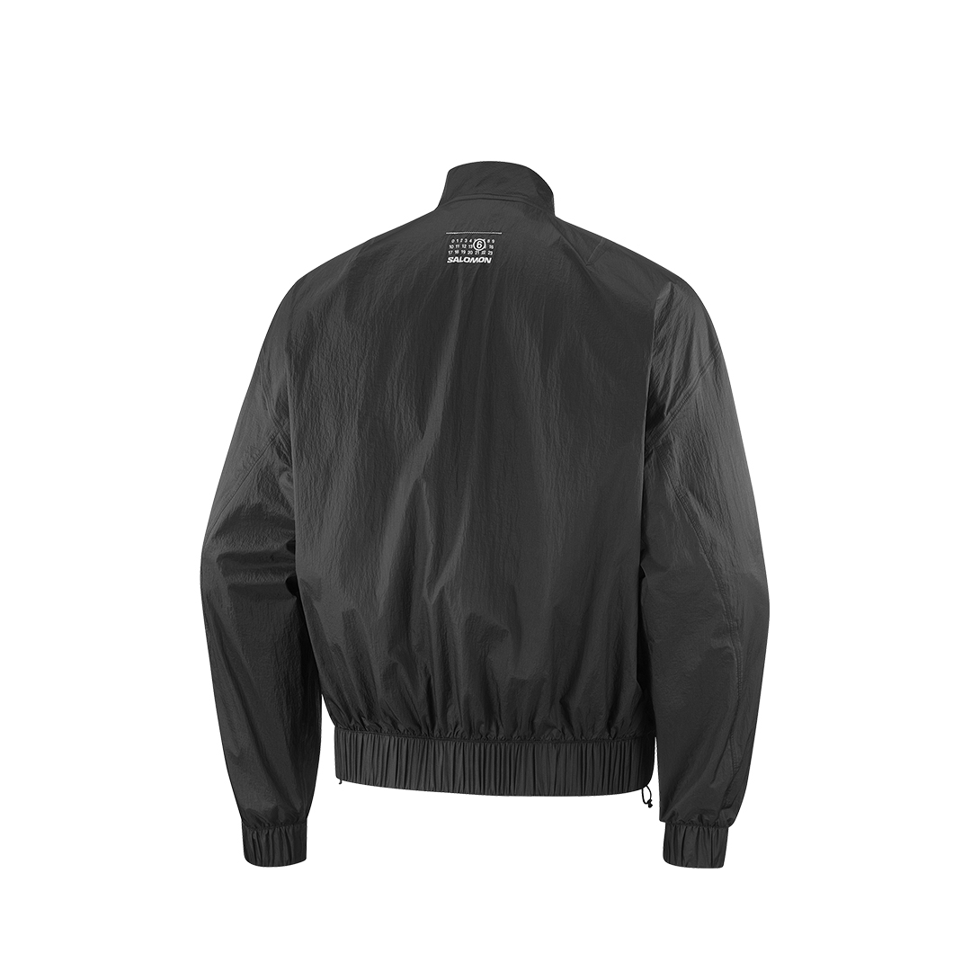 Bomber MM6 Unisex Wind Jacket in Deep Black