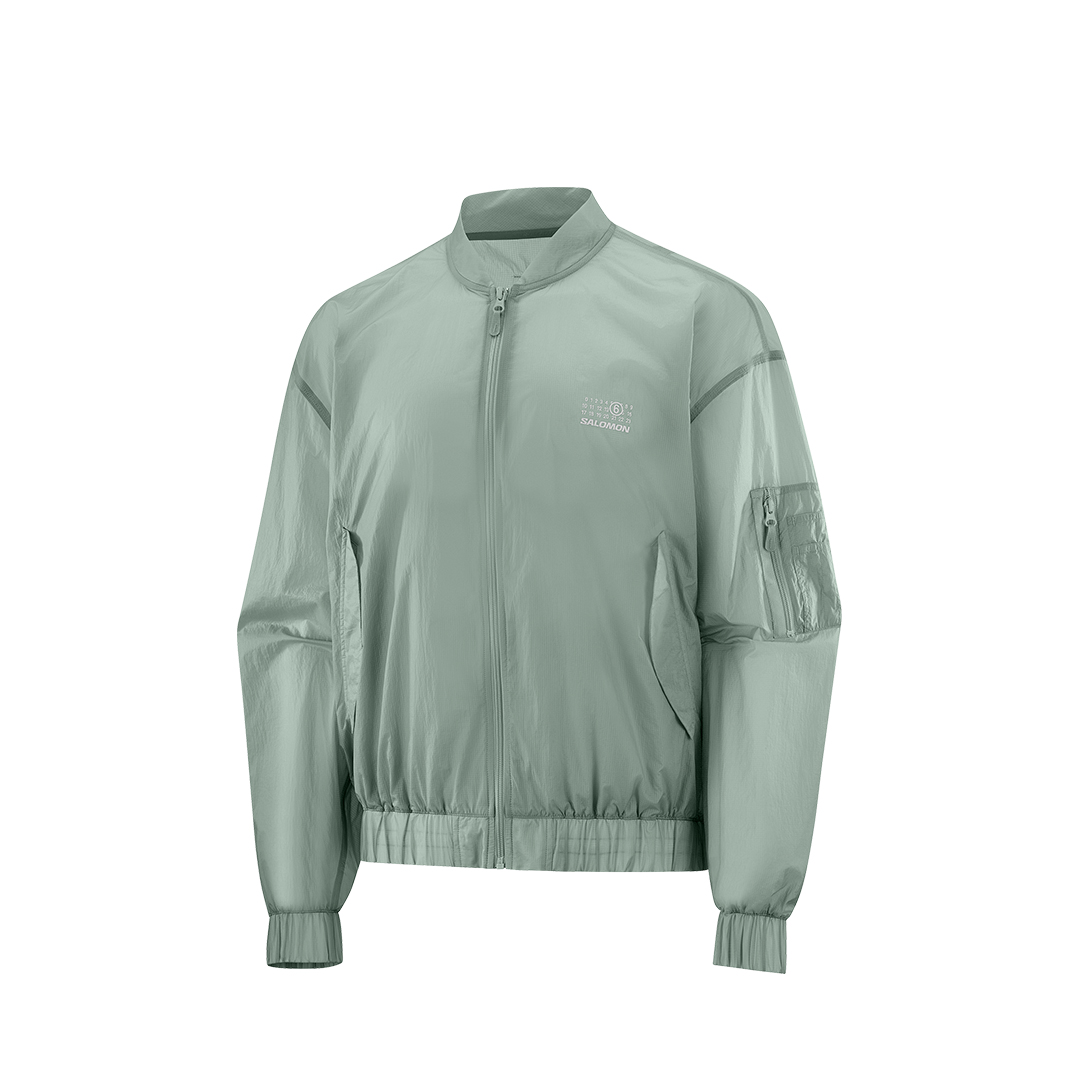 Bomber MM6 Unisex Wind Jacket in Jadeite