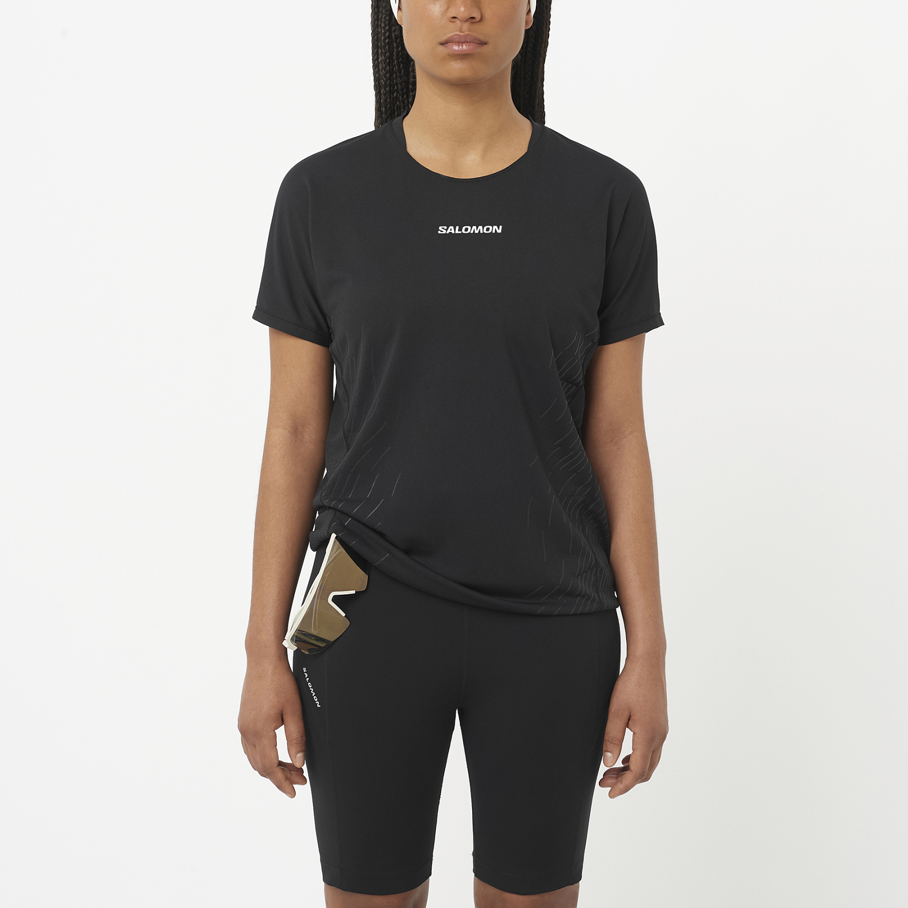 SALOMON SENSE AERO SHORT SLEEVE TEE GFX W