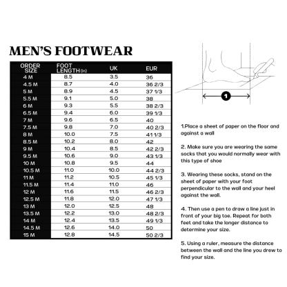 Ultra Glide 3 Men's Trail Running Shoes in Black/White/Black