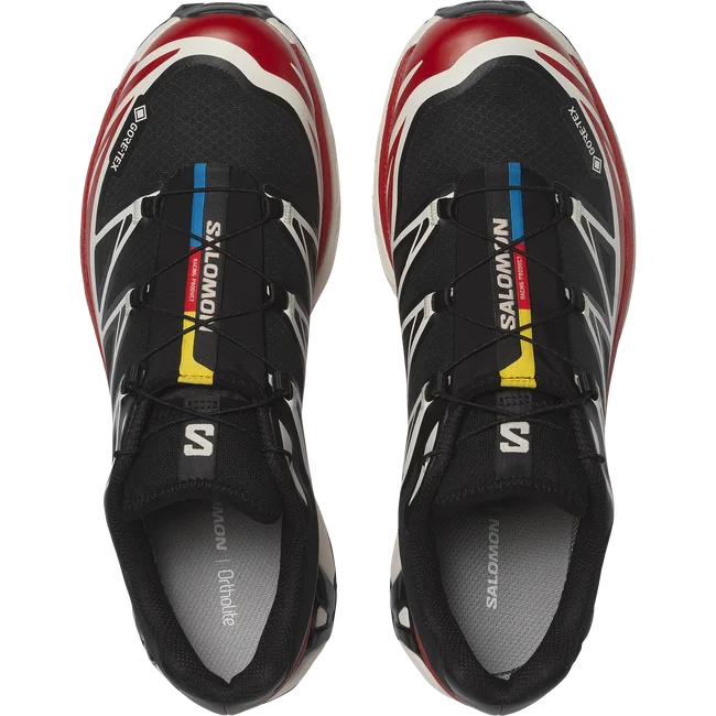 XT-6 GTX Unisex Sportstyle in Black / Flame Scarlet / Vanilla Ice
