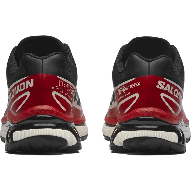 XT-6 GTX Unisex Sportstyle in Black / Flame Scarlet / Vanilla Ice