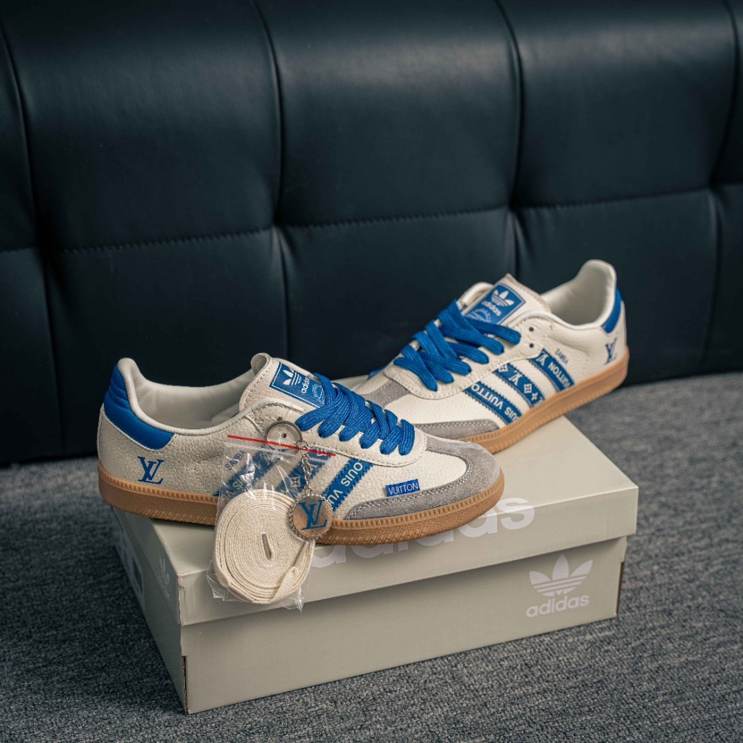【本当の限定連名です!】LOUIS VUITTON X Adidas Samba OG 🔥25SS