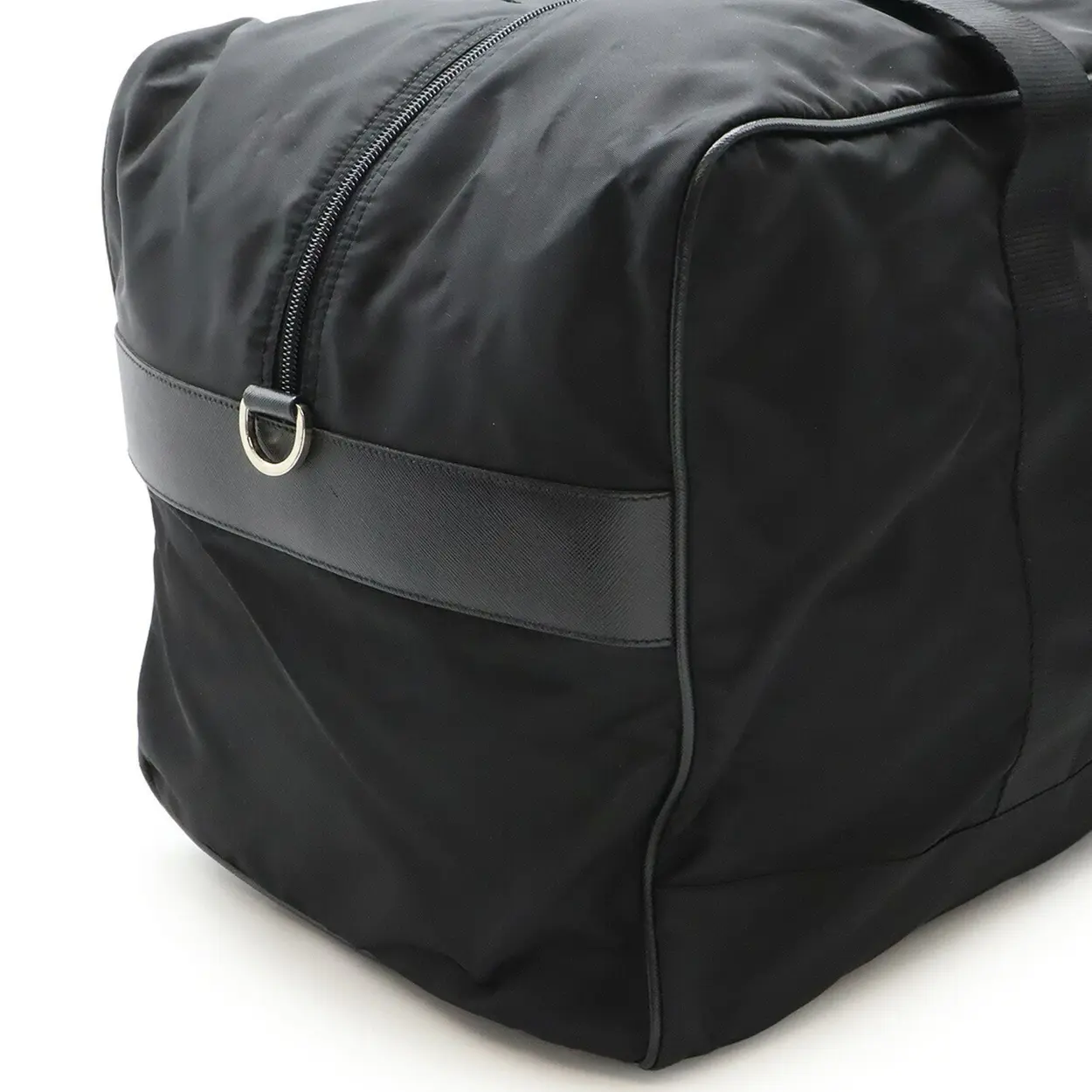 セール★PRADA★2VC033★ブラック　ベルト付　ボストンバッグ