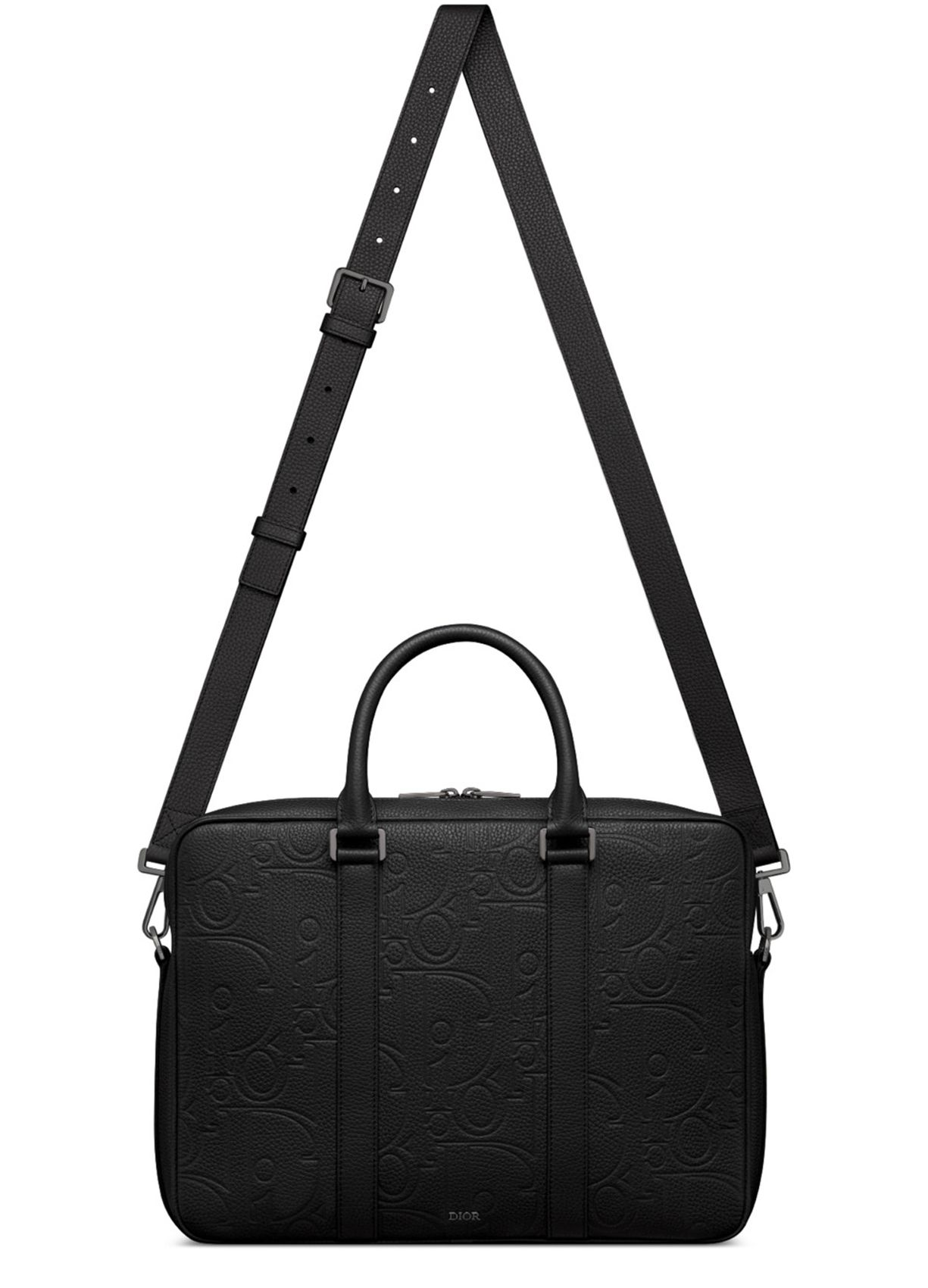 《ビジネスに♡》DIOR ジップ ブリーフケース