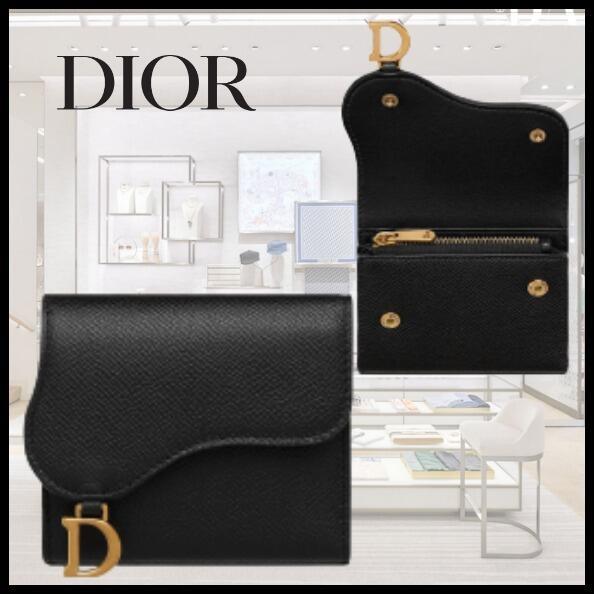 累積売上総額第１位【DIOR】SADDLE フラップ カードホルダー