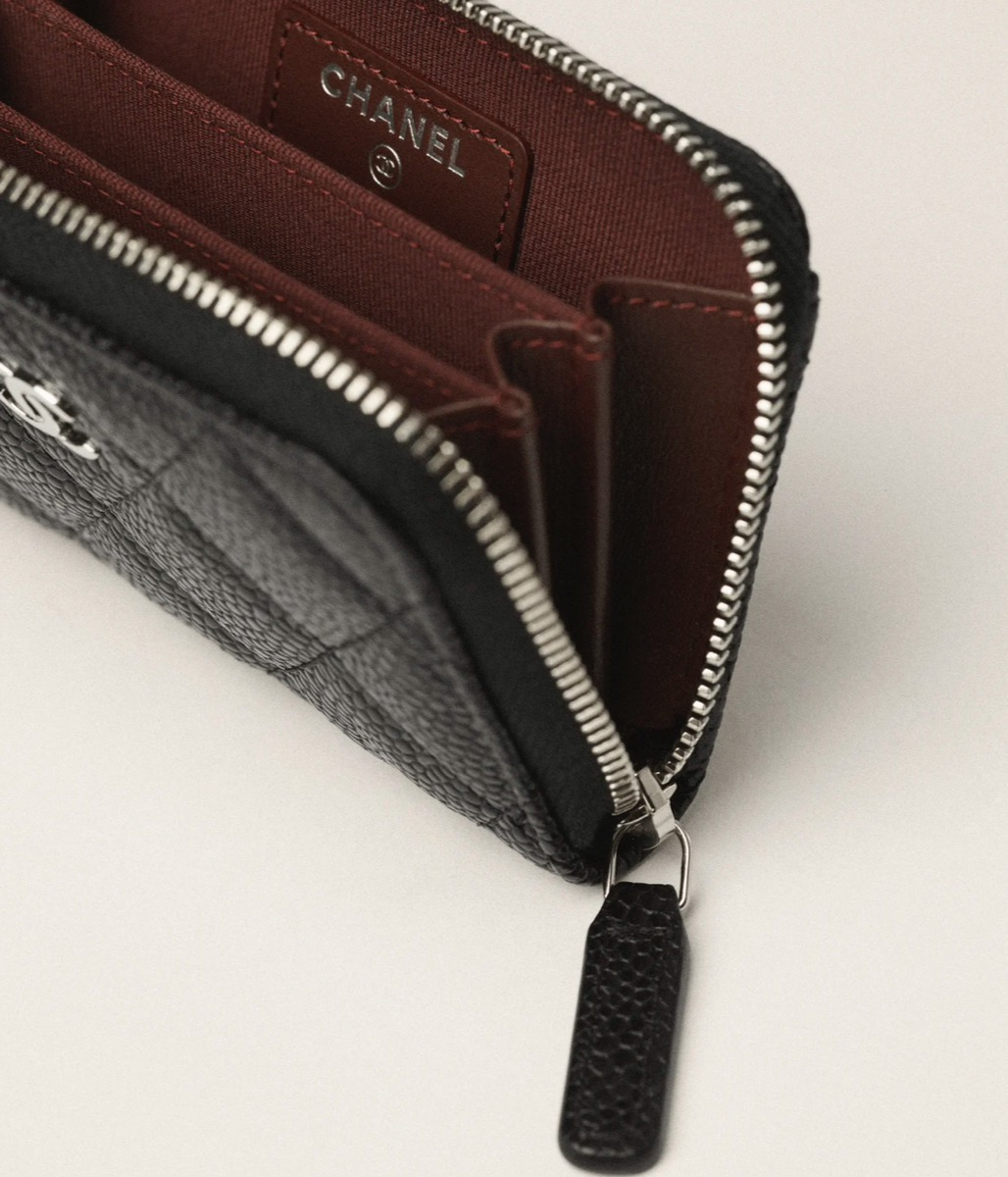 【コンパクトで実用的！】 CHANEL ジップ コインパース
