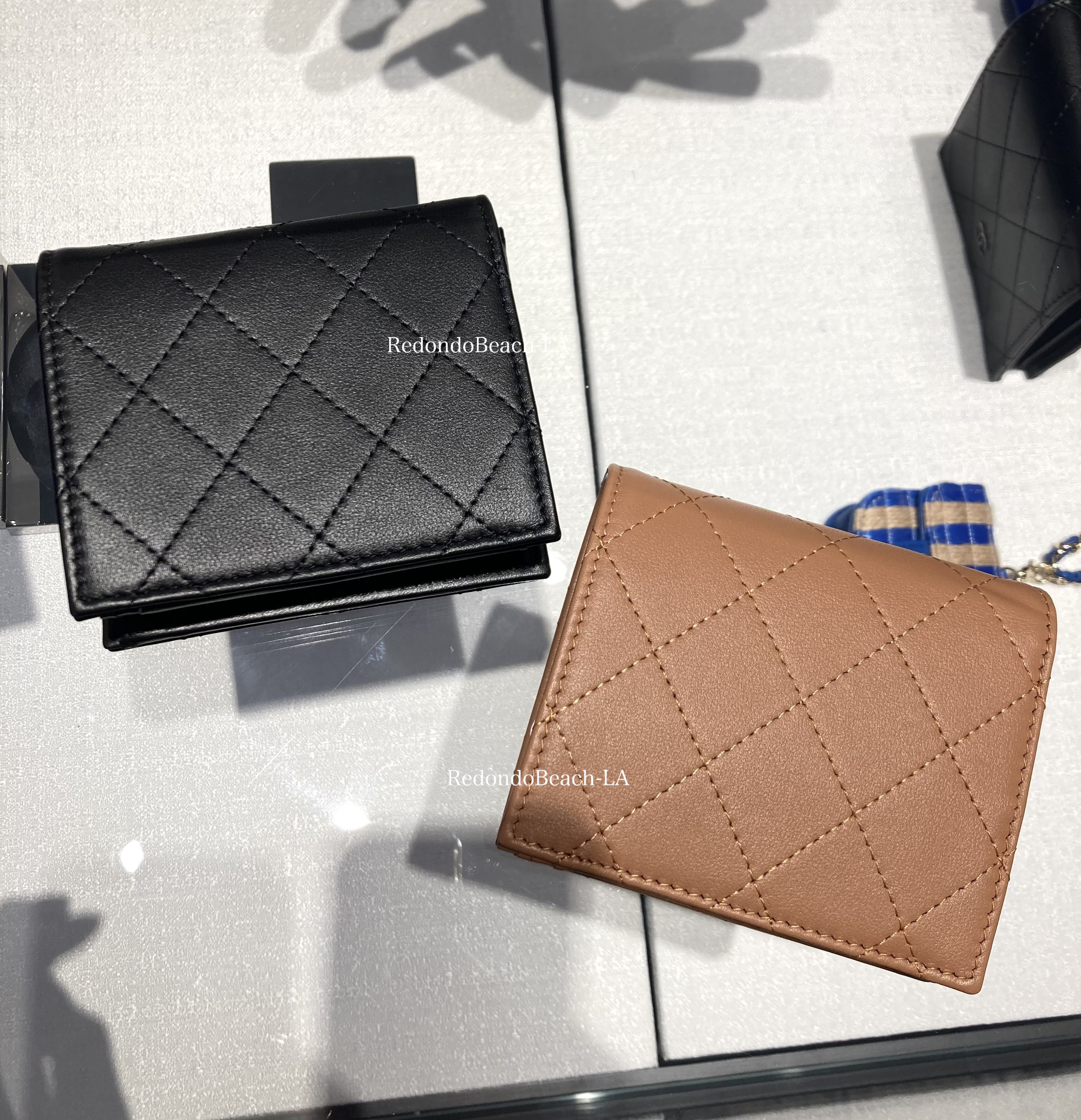 【マット風の大人デザイン】CHANEL★二つ折り畳み財布