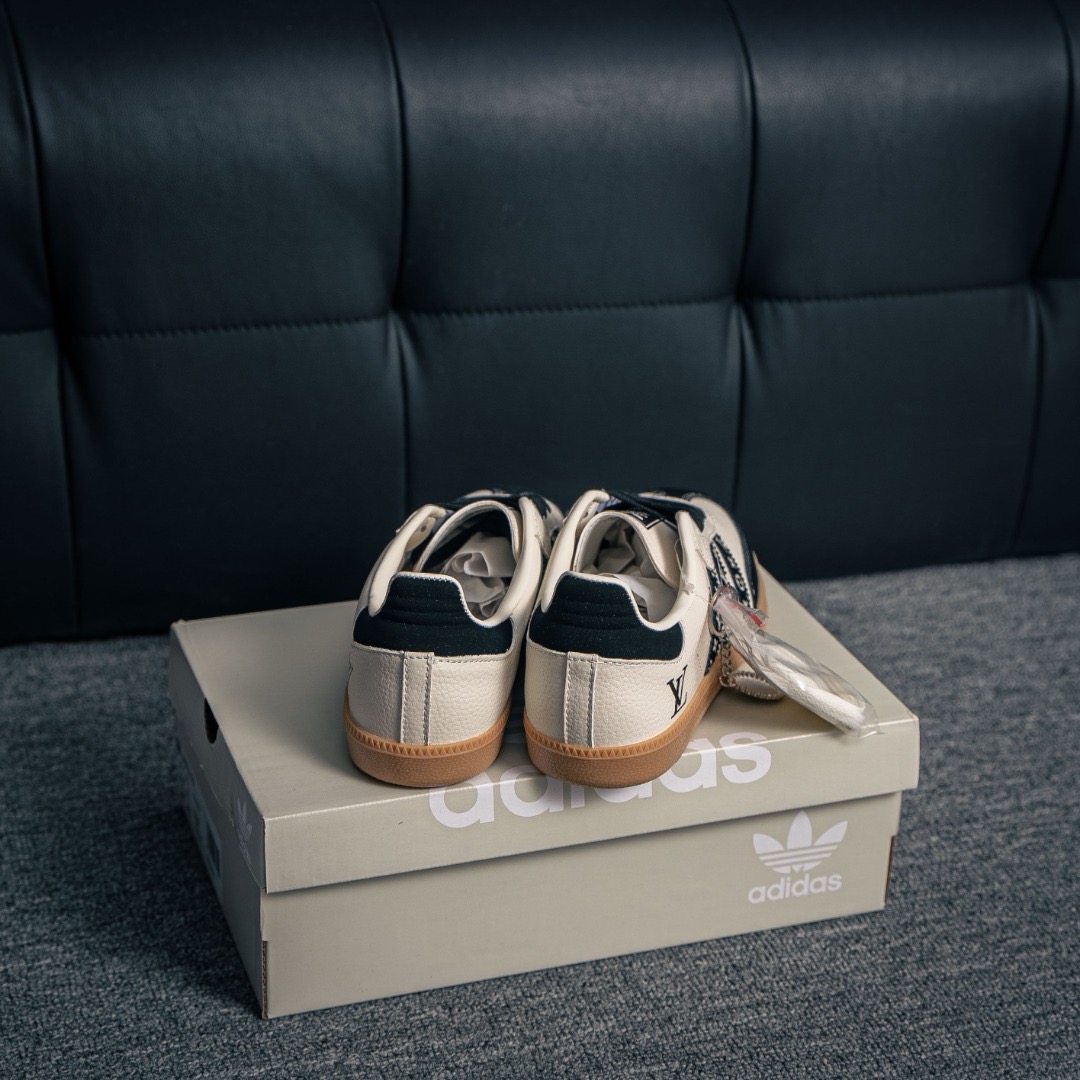 【本当の限定連名です!】LOUIS VUITTON X Adidas Samba OG 🔥25SS