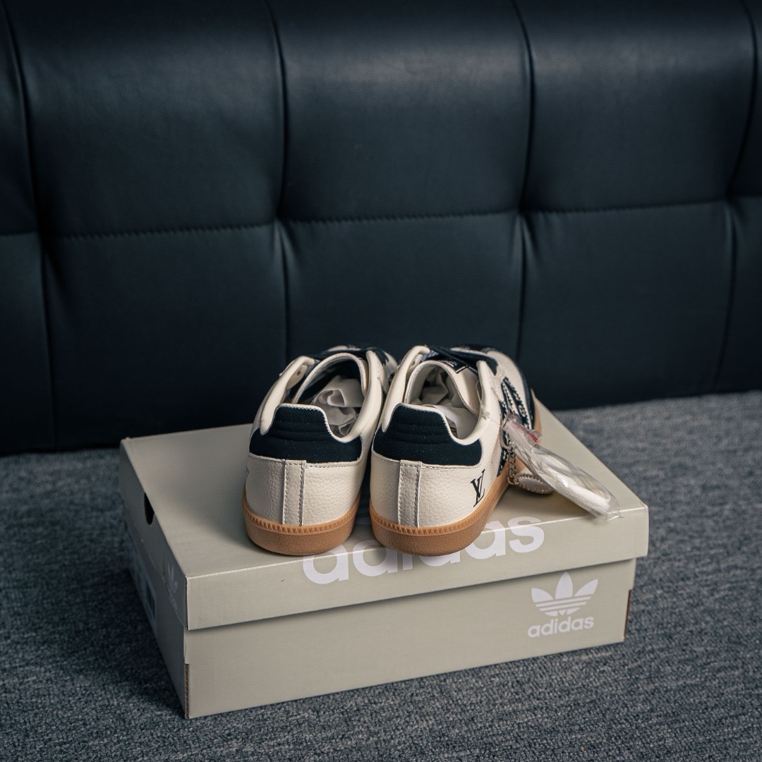 【本当の限定連名です!】LOUIS VUITTON X Adidas Samba OG 🔥25SS