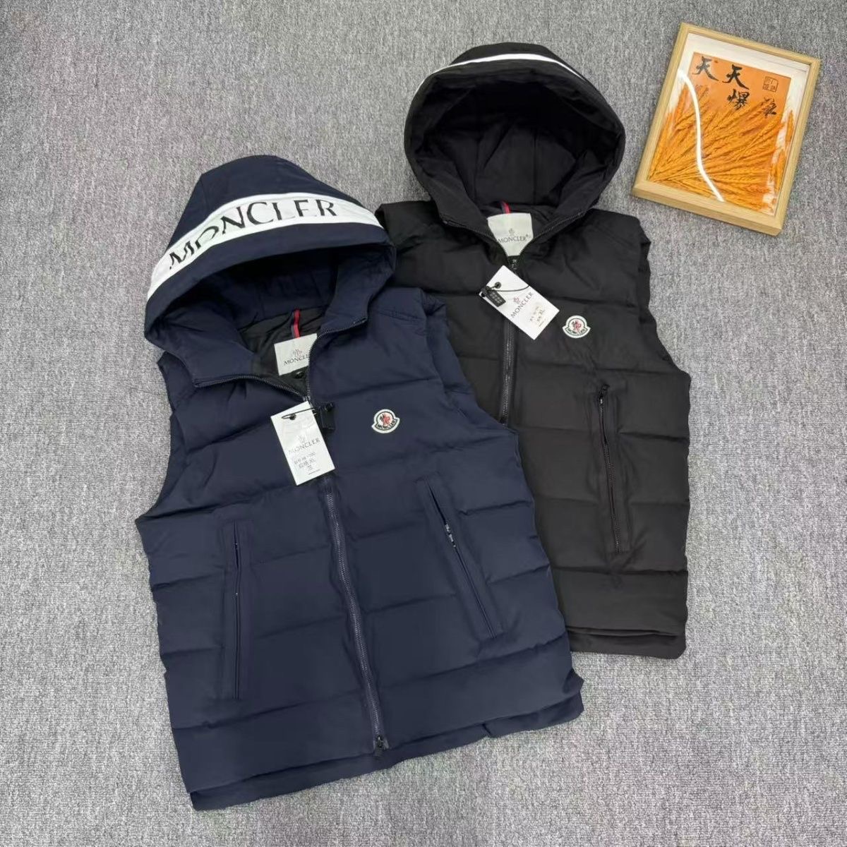 関税込価格 国内発送 ★ MONCLER BOURGETダウンベスト ジレ