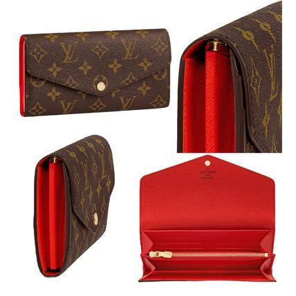 国内即発 LV 大人気 ポルトフォイユサラ 長財布 モノグラム 牛革