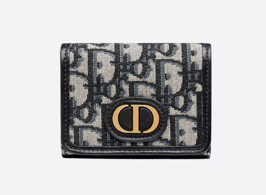 ミニ財布☆【DIOR】 30 MONTAIGNE コンパクト ウォレット